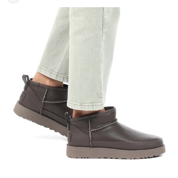 UGG Leather Ankle Boots - Picture 1 of 16